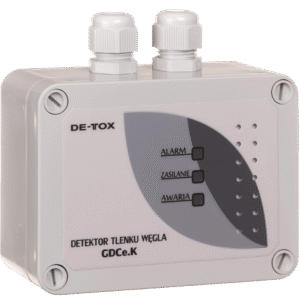 Detektor tlenku węgla GDCe.K z czujnikiem elektrochemicznym
