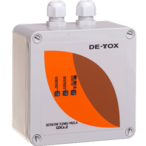Detektor tlenku węgla GDCe.2 z czujnikiem elektrochemicznym